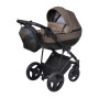 Универсальная коляска 2в1 Angelina Kapris, коричневая, color 7