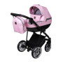 Универсальная коляска 2в1 Angelina Kapris Luxury, розовая, color 11