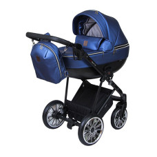 Универсальная коляска 2в1 Angelina Kapris Luxury, синяя, color 13