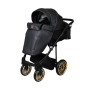 Универсальная коляска 2в1 Angelina Kapris Luxury, чёрная, color 14