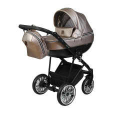 Универсальная коляска 2в1 Angelina Kapris Luxury, золотистая, color 15