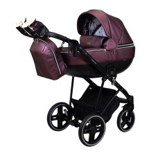 Универсальная коляска 2в1 Angelina Kapris Luxury, бордо, color 16