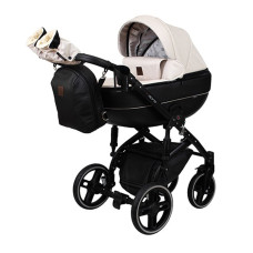 Универсальная коляска 2в1 Angelina Kapris Loft, молочная, color 27