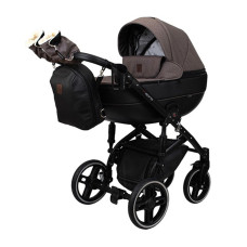 Универсальная коляска 2в1 Angelina Kapris Loft, коричневая, color 28