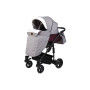 Универсальная коляска 2в1 Angelina Phaeton Lino, серо-белая, color 21