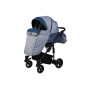 Универсальная коляска 2в1 Angelina Phaeton Lino, серо-синяя, color 22