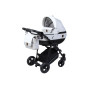Универсальная коляска 2в1 Angelina Phaeton Lino, светло-серая, color 23