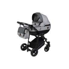 Универсальная коляска 2в1 Angelina Phaeton Lino, серая, color 25