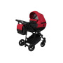 Универсальная коляска 2в1 Angelina Phaeton Shine, красная, color 7