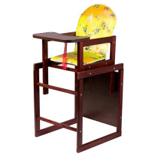 Стульчик- трансформер Наталка Зайчик-22 темный  разноцветный (губка боб)