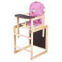 Стульчик- трансформер Наталка Зайчик-11 eko  розовый (hello kitty)