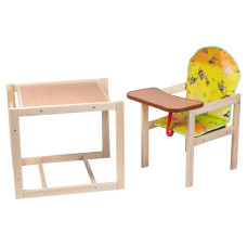 Стульчик- трансформер Наталка Зайчик-01 эконом  разноцветный (губка боб)