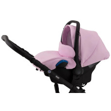 Автокресло Adamex Kite кожа 100% Q110 розовый