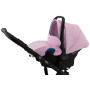Автокрісло Adamex Kite шкіра 100% Q110 рожевий