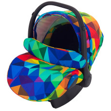 Автокресло Adamex Kite Y123 разноцветный калейдоскоп