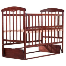 Кровать Наталка ОТМО маятник, откидной бок (в коробке)  ольха темная