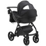Коляска 2 в 1 Bair Next Soft 02 черный