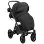 Коляска 2 в 1 Bair Next Soft 02 черный