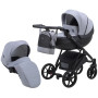 Коляска 2 в 1 Bair Next Soft 10 серый
