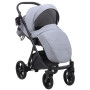Коляска 2 в 1 Bair Next Soft 10 серый
