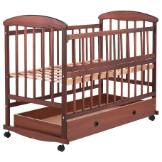 Кровать Наталка ОТЯО ящик, откидной бок (в коробке)  ольха темная