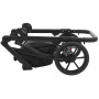 Коляска 2 в 1 Bair Kiwi шкіра 100% BK-11/15 хакі - чорний