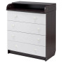 Пеленальный комод Babyroom Комод Жирафик 102x80x50  венге-белый