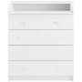 Пеленальный комод Babyroom Комод Медвежонок 102x80x50  белый