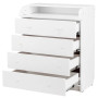 Пеленальный комод Babyroom Комод Медвежонок 102x80x50  белый