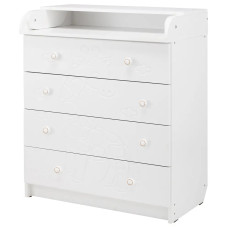 Пеленальный комод Babyroom Комод Жирафик 102x80x50  белый
