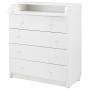 Пеленальный комод Babyroom Комод Жирафик 102x80x50  белый