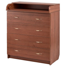 Пеленальный комод Babyroom Комод 4 тел.Big 102x80x50  орех лесной