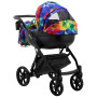 Коляска 2 в 1 Bair Next Special 24 кольоровий (калейдоскоп)