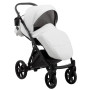 Коляска 2 в 1 Bair Next кожа 100% 23 белый