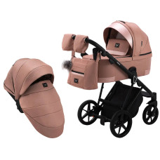 Коляска 2 в 1 Adamex Gallo Thermo GA-4 rose pink
