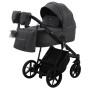 Коляска 2 в 1 Adamex Gallo Thermo GA-3 graphite