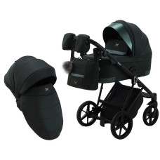 Коляска 2 в 1 Adamex Gallo Thermo GA-6 amazon green