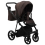 Коляска 2 в 1 Adamex Gallo Thermo GA-10 chocolate gold