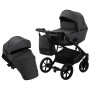 Коляска 2 в 1 Bair Kiwi Soft BKS-219 графіт