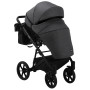 Коляска 2 в 1 Bair Kiwi Soft BKS-219 графіт