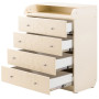 Пеленальный комод Babyroom Комод Жирафик 102x80x50  ваниль