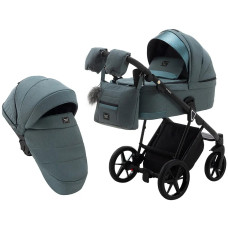 Коляска 2 в 1 Adamex Gallo Thermo GA-5 aquamarine