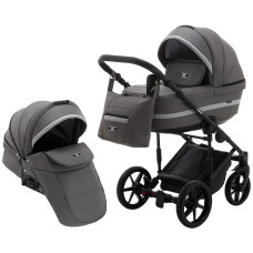 Коляска 2 в 1 Adamex Rimini ECO кожа 100% RI-260