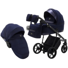 Коляска 2 в 1 Adamex Gallo Thermo GA-9 deep blue