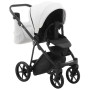 Коляска 2 в 1 Adamex Porto ECO кожа 100% SA-1 белый