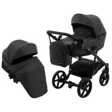 Коляска 2 в 1 Bair Kiwi Soft BKS-299 графит