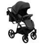 Коляска 2 в 1 Bair Kiwi Soft BKS-299 графіт