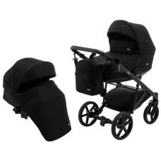 Коляска 2 в 1 Bair Kiwi Soft BKS-452 черный