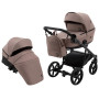 Коляска 2 в 1 Bair Kiwi Soft BKS-857 темный капучино