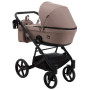 Коляска 2 в 1 Bair Kiwi Soft BKS-857 темный капучино